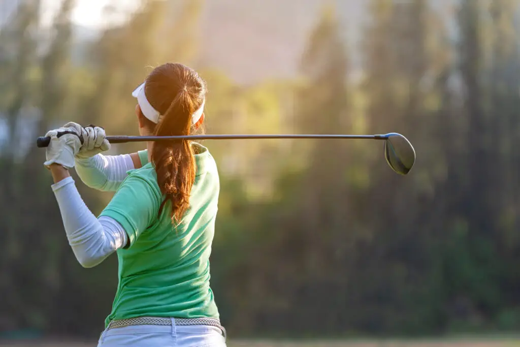 golf with lower back pain